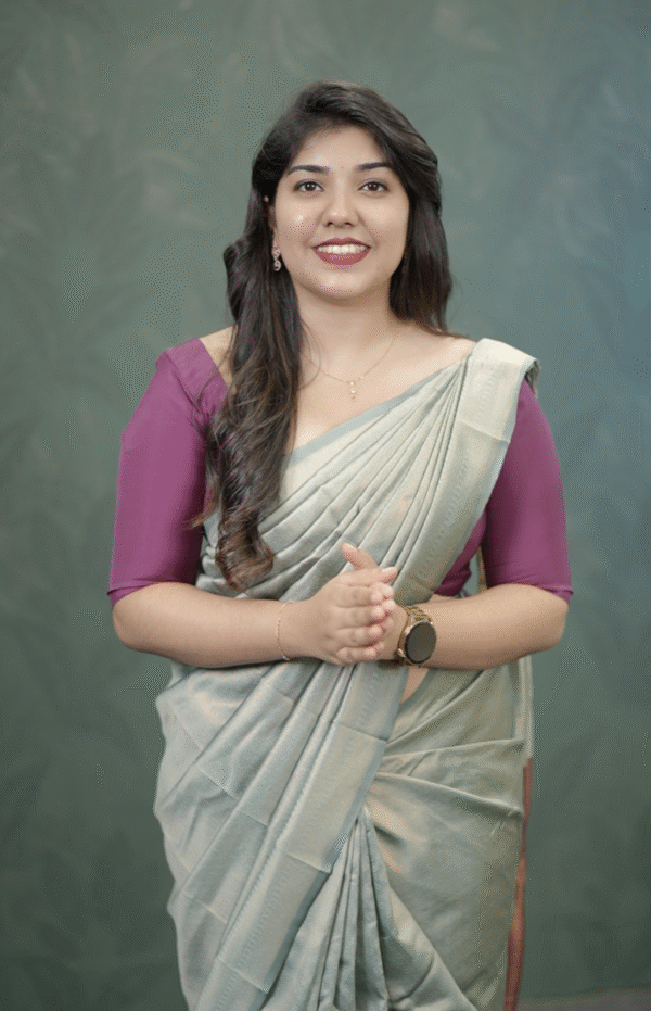 brocade semisilk saree M130